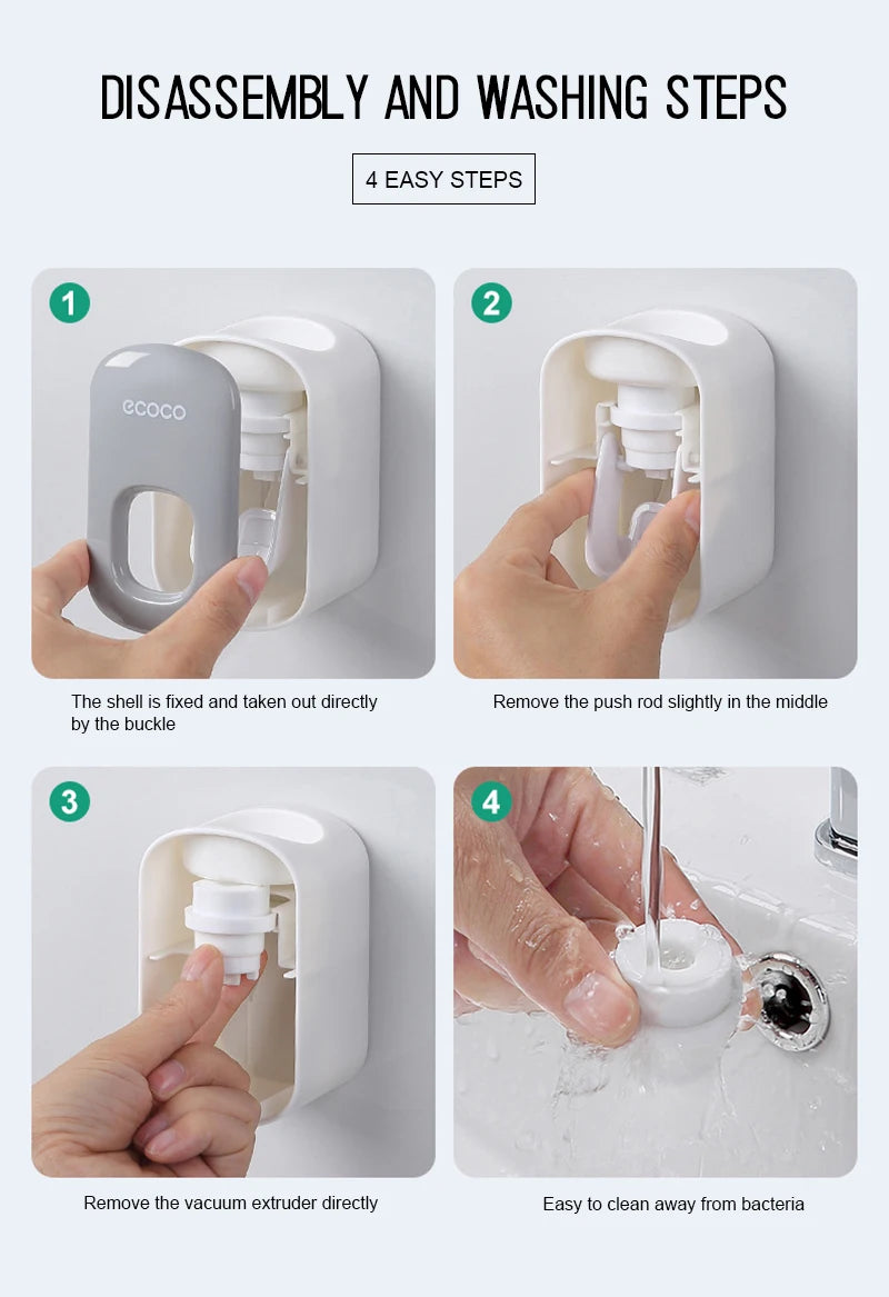 Dispensador Automático de Pasta Dental
