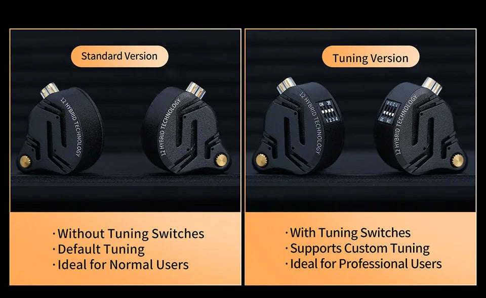 Auriculares HiFi In-Ear KZ ZS12 PRO X con Graves Potentes