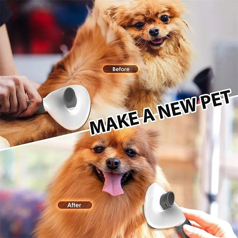 Cepillo Autolimpiante Pro 🐾 | Removedor de Pelo para Perros y Gatos
