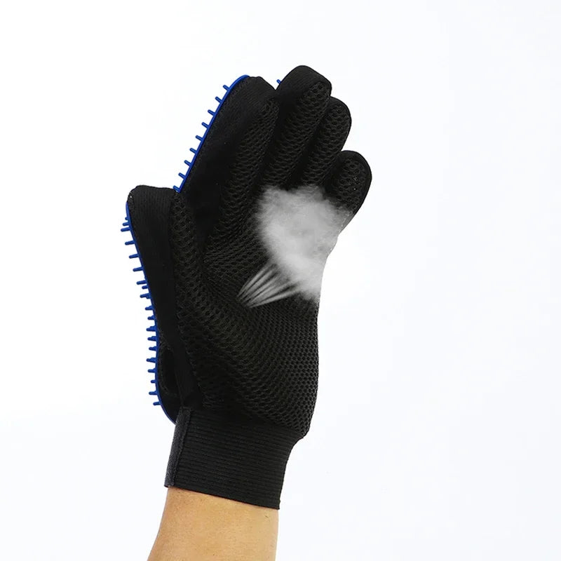 Guante Removedor de Pelo Pro 🐾 | Cepillo de Silicona para Perros y Gatos