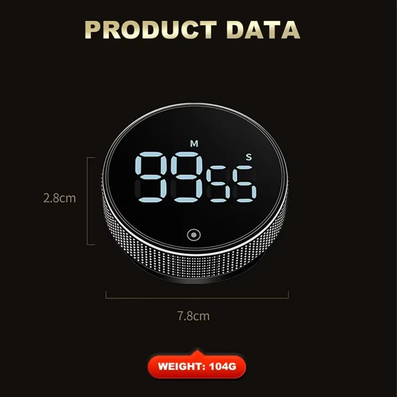 Temporizador Magnético Digital para Cocina