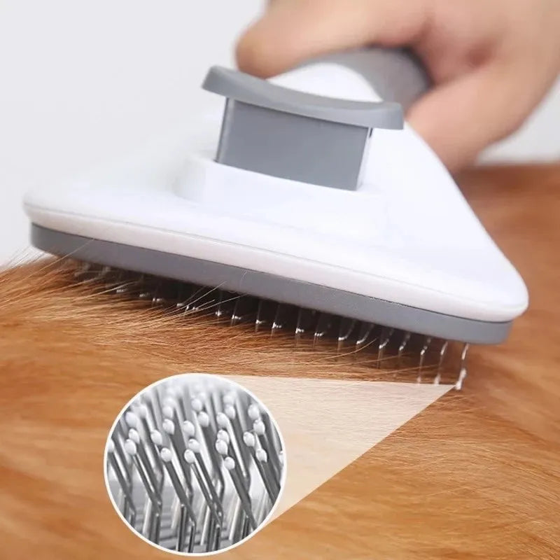 Cepillo Autolimpiante Pro 🐾 | Removedor de Pelo para Perros y Gatos