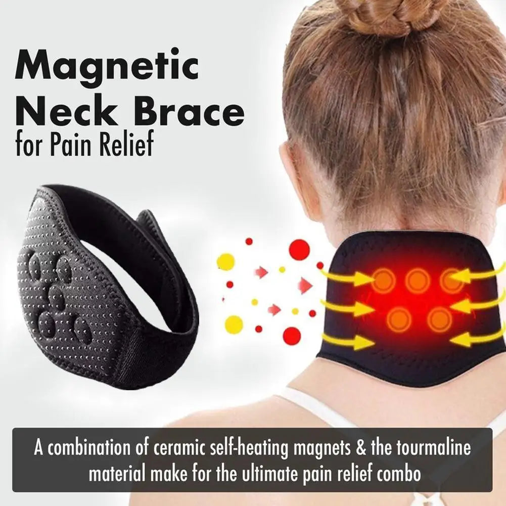 Heated Magnetic Neck Support