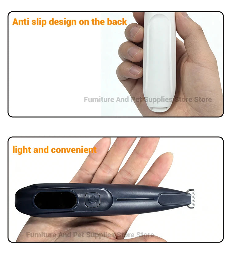 Cortadora de Patas LED Pro 🐾 | Recortadora Recargable para Perros y Gatos