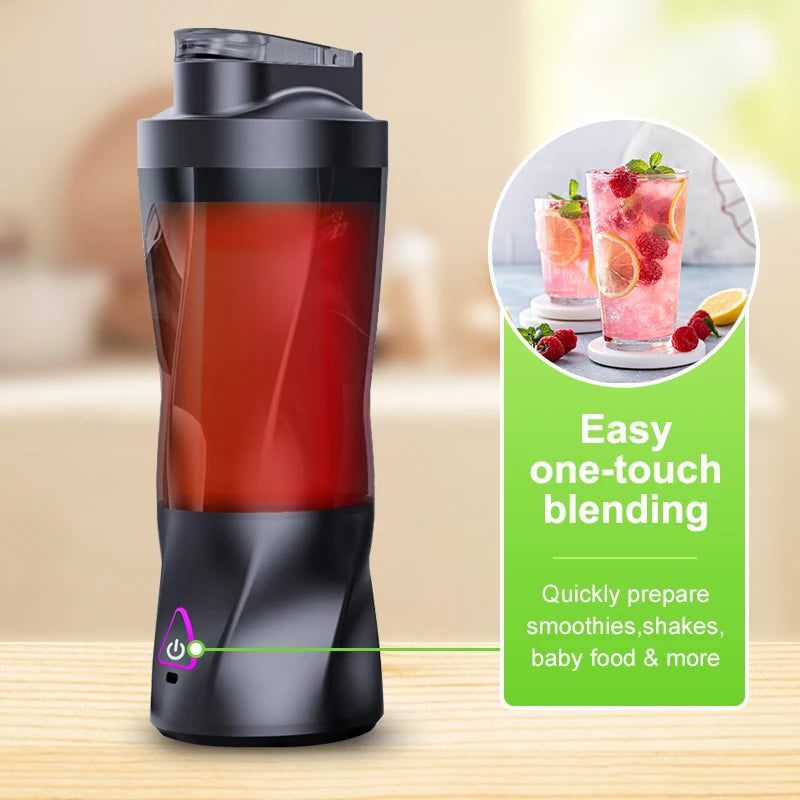 Licuadora Portátil WinLe Pro ✨ | 700 ml Recargable USB para Smoothies