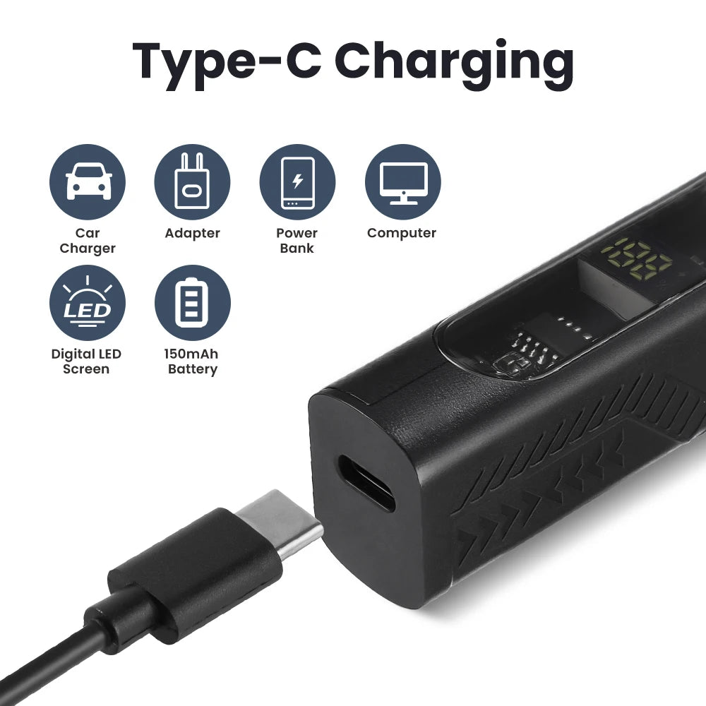 Recortadora Eléctrica para Nariz y Orejas USB