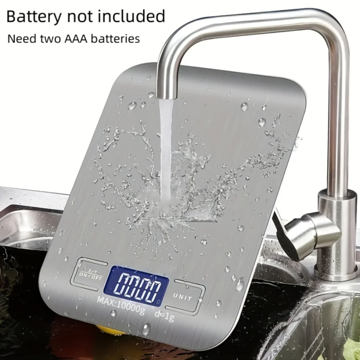 Balanza Digital de Cocina de Alta Precisión hasta 10 kg
