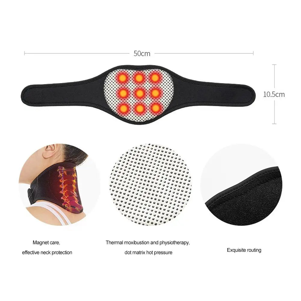 Heated Magnetic Neck Support