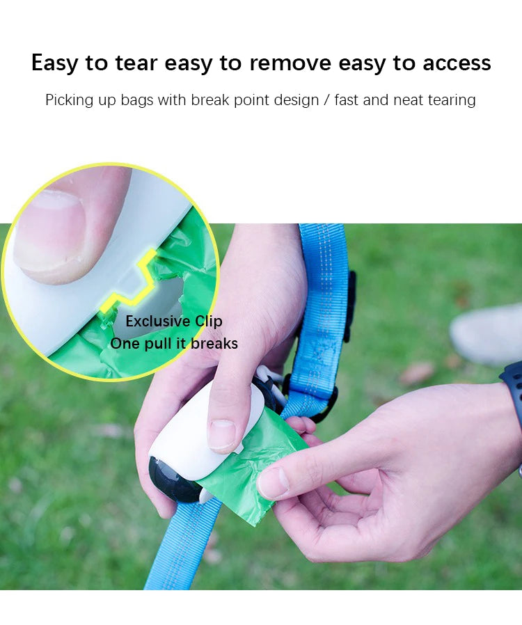 Dispensador de Bolsas Pro 🐾 | Porta Bolsas para Paseo de Perros