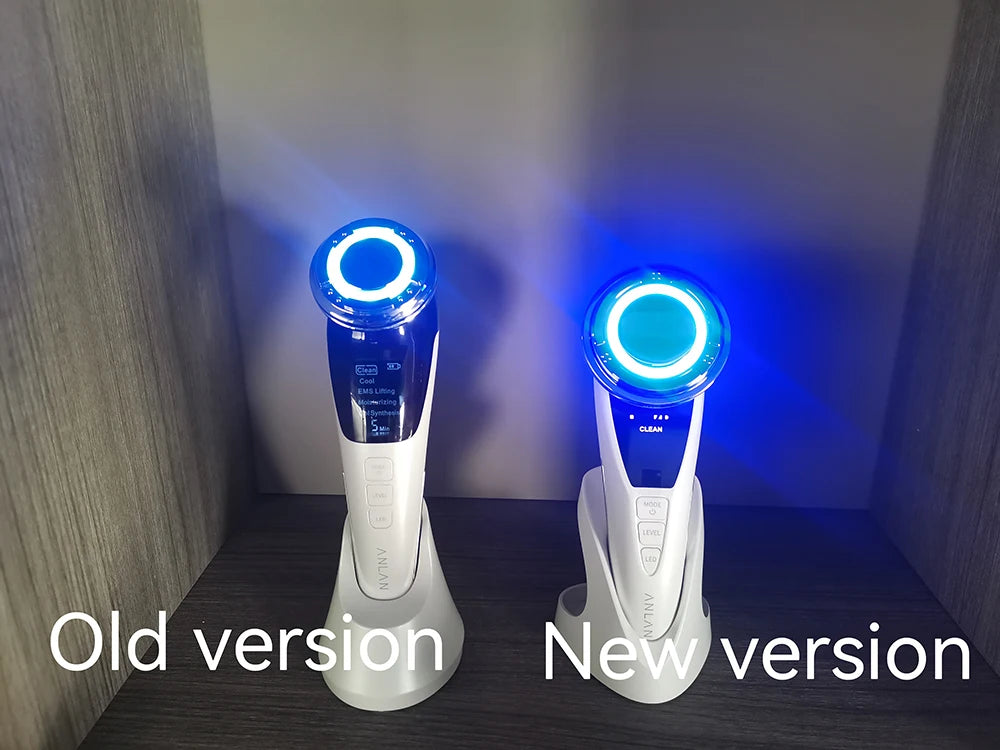 Masajeador Facial Microcorriente Pro ✨ | Terapia LED y Efecto Frío Rejuvenecedor