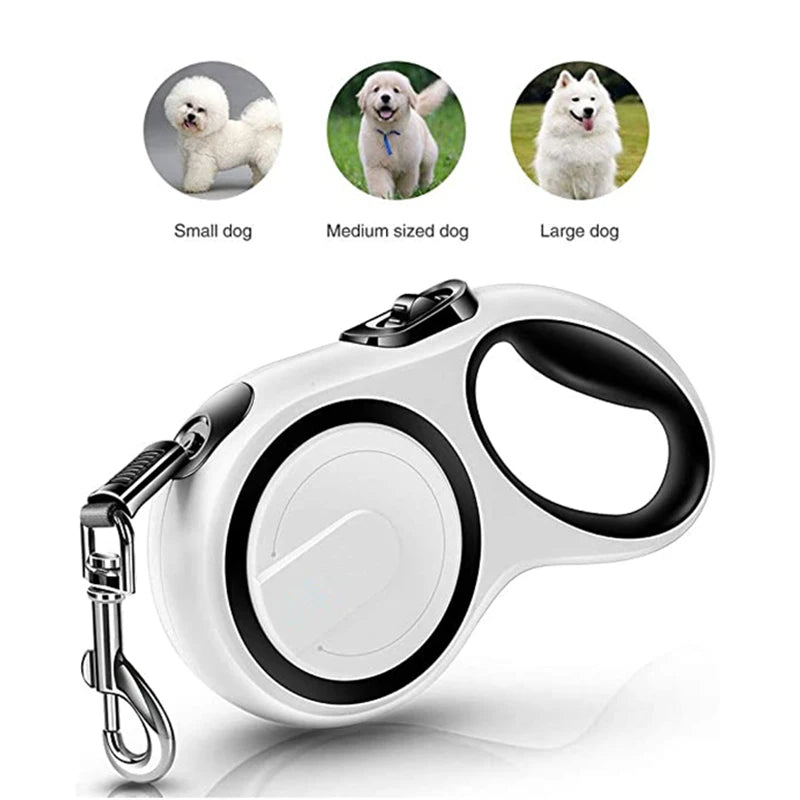 Correa Retráctil Pro 🐾 | Extensible para Perros con Bloqueo Seguro