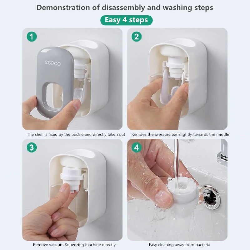 Dispensador Automático de Pasta Dental