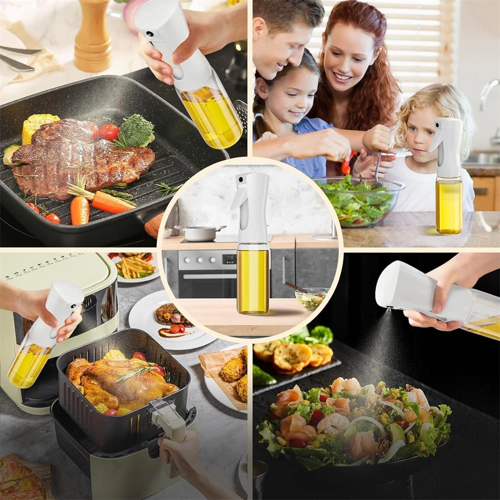 Pulverizador de Aceite Reutilizable para Cocina y Air Fryer