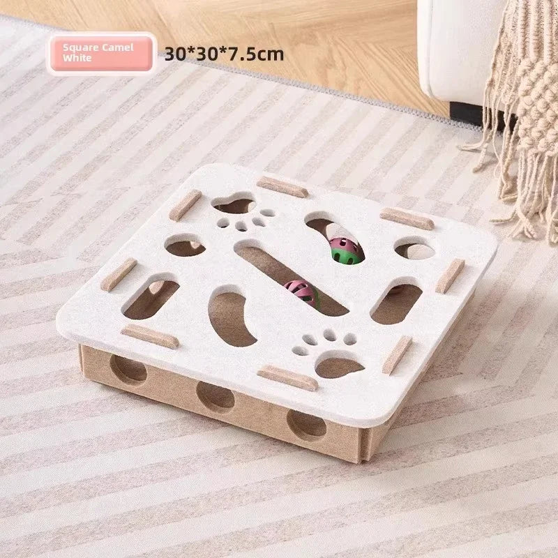 Tablero Interactivo para Gatos 🐾 | Juguete de Inteligencia con Pelotas
