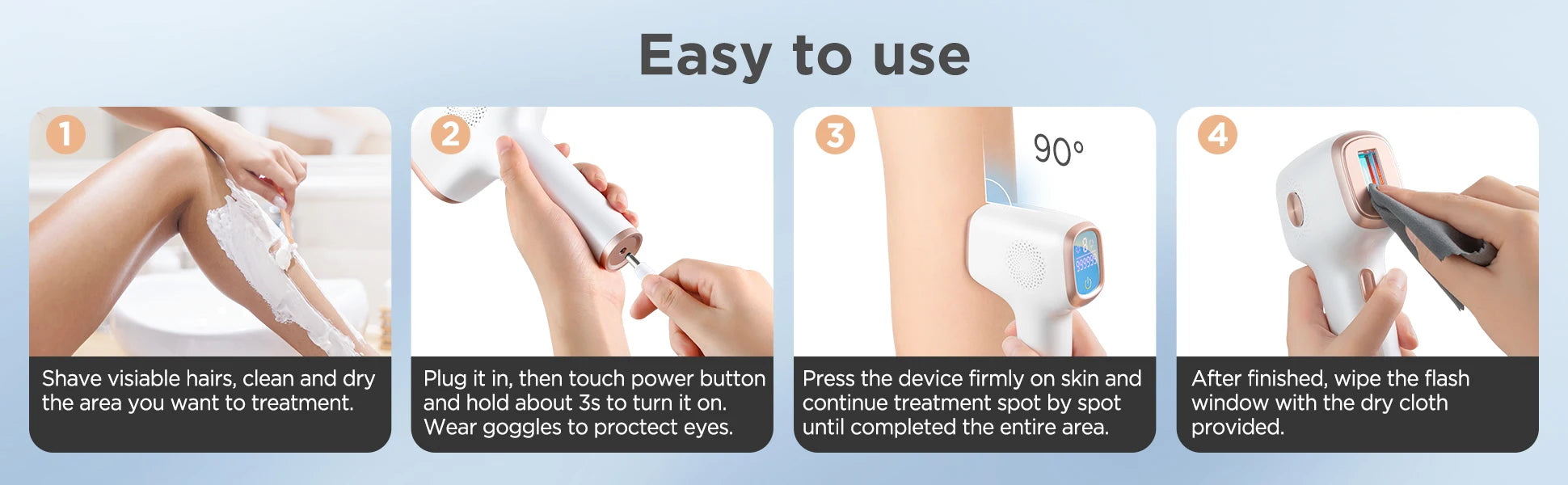 Depiladora IPL INNZA Pro ✨ | Enfriamiento Ice Cooling y 999.999 Pulsos