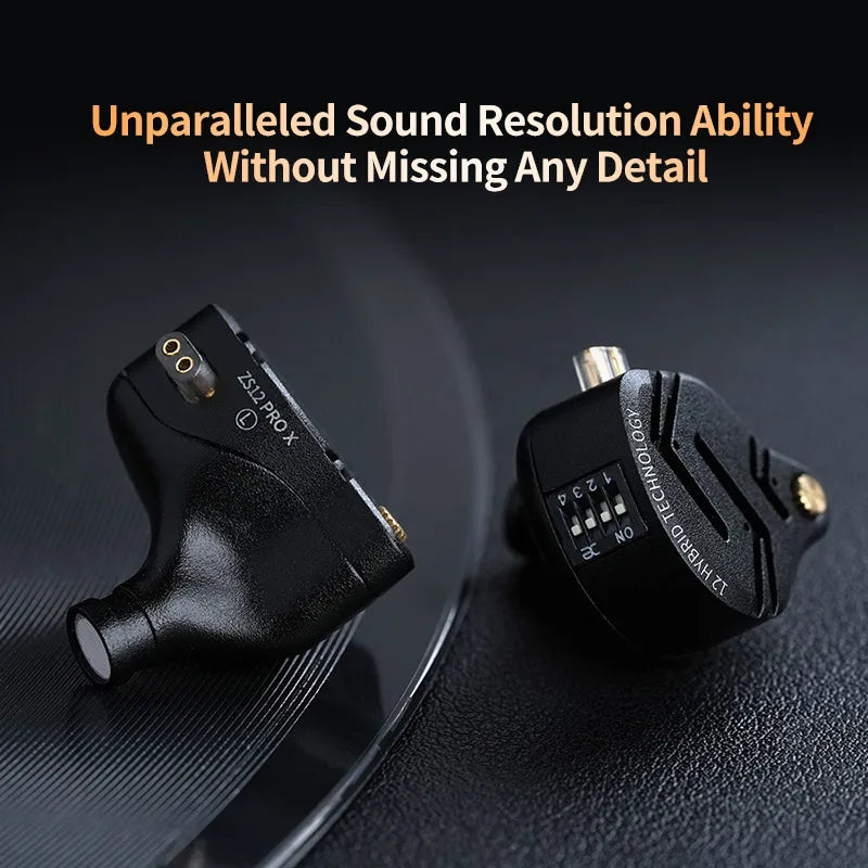 Auriculares HiFi In-Ear KZ ZS12 PRO X con Graves Potentes