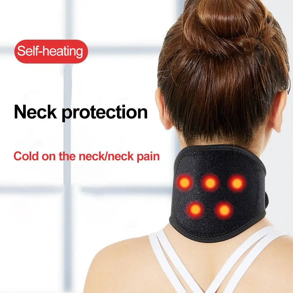 Heated Magnetic Neck Support