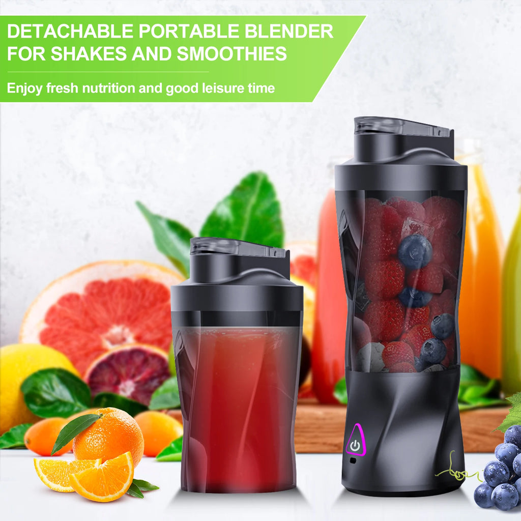 Licuadora Portátil WinLe Pro ✨ | 700 ml Recargable USB para Smoothies