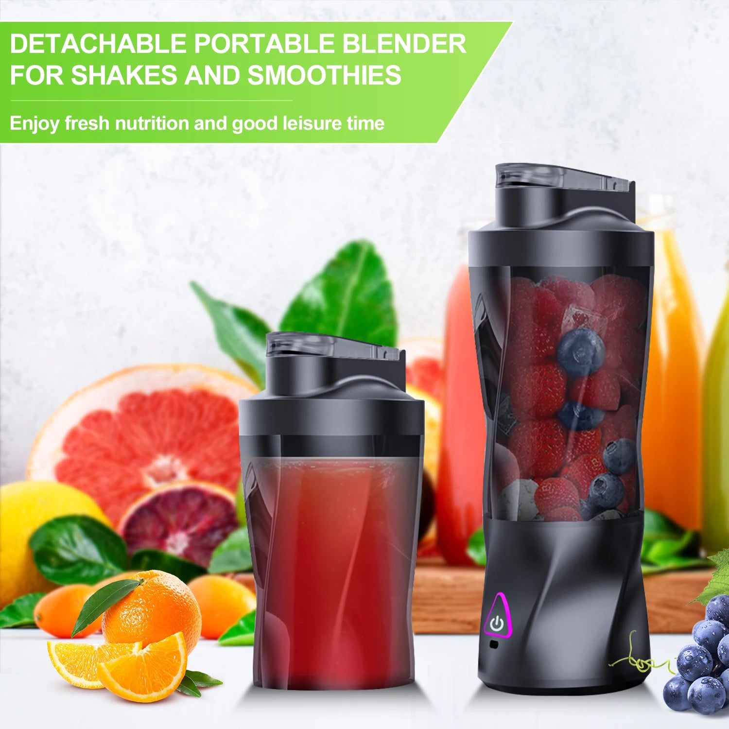 Licuadora Portátil WinLe Pro ✨ | 700 ml Recargable USB para Smoothies