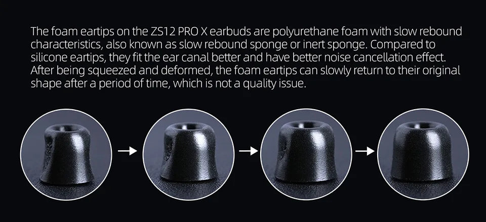 Auriculares HiFi In-Ear KZ ZS12 PRO X con Graves Potentes