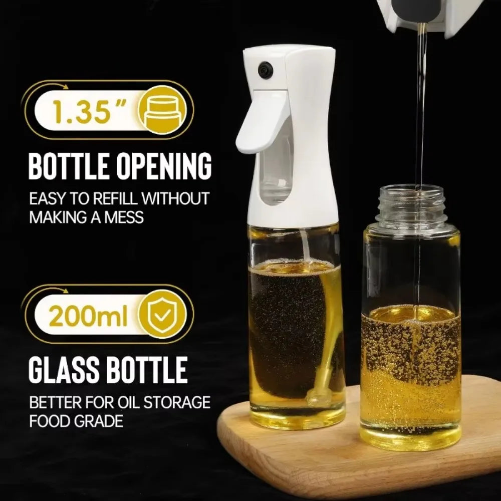 Pulverizador de Aceite Reutilizable para Cocina y Air Fryer