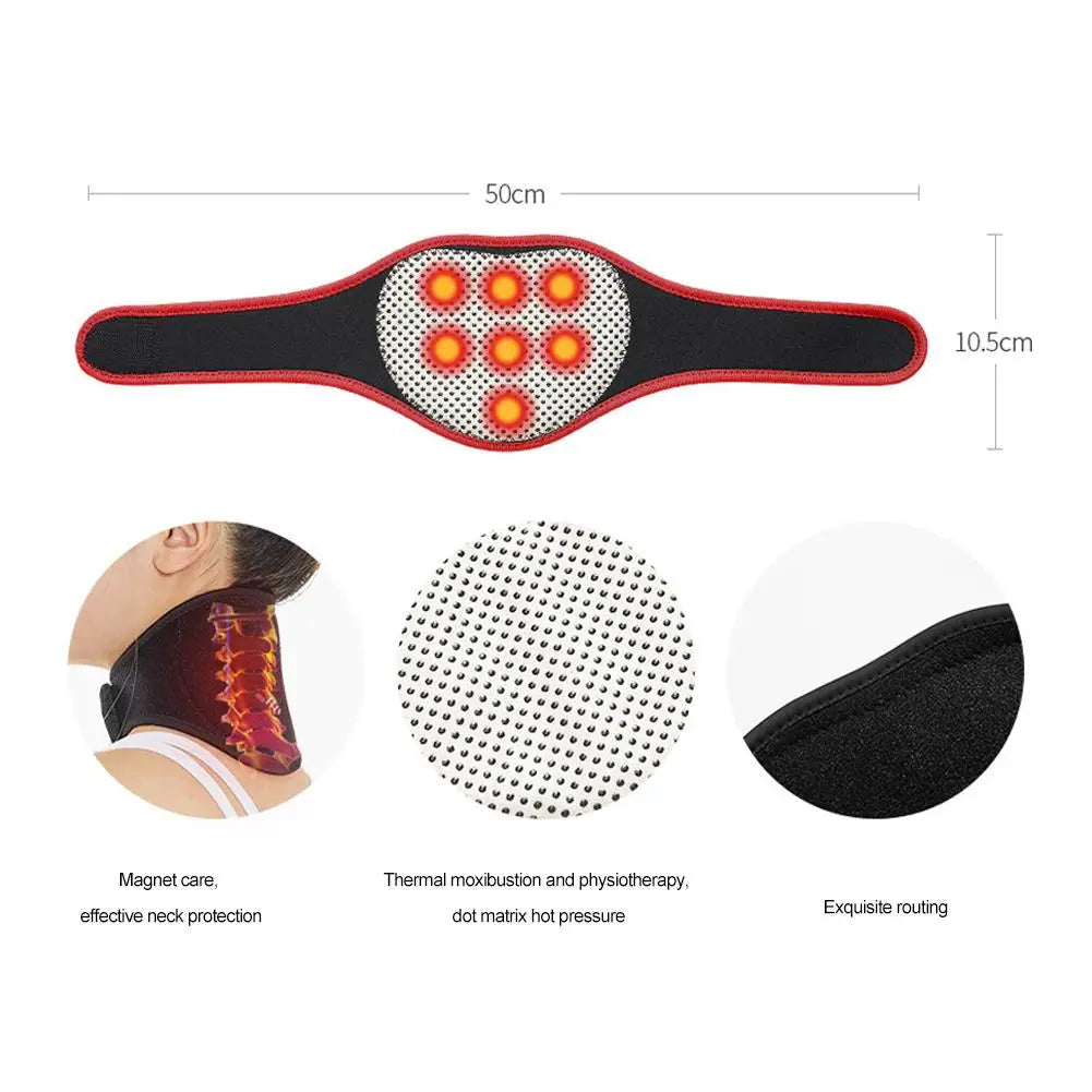 Heated Magnetic Neck Support