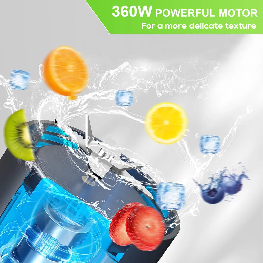 Licuadora Portátil WinLe Pro ✨ | 700 ml Recargable USB para Smoothies