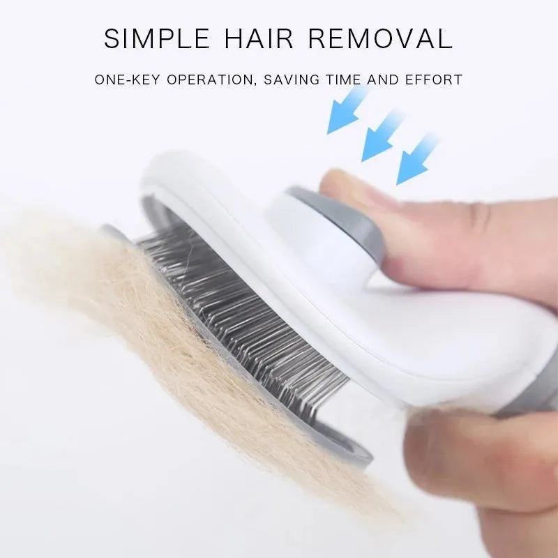 Cepillo Autolimpiante Pro 🐾 | Removedor de Pelo para Perros y Gatos