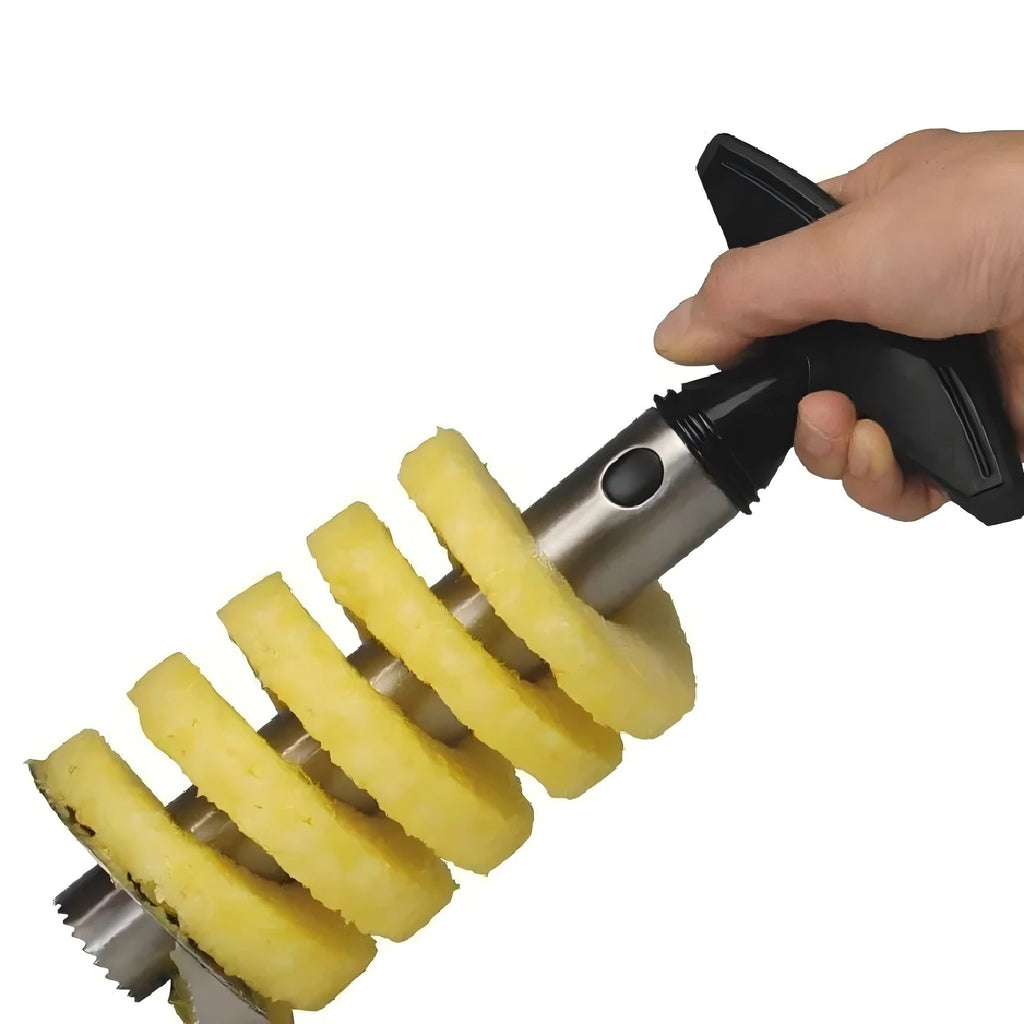 Cortador y Pelador de Piña de Acero Inoxidable