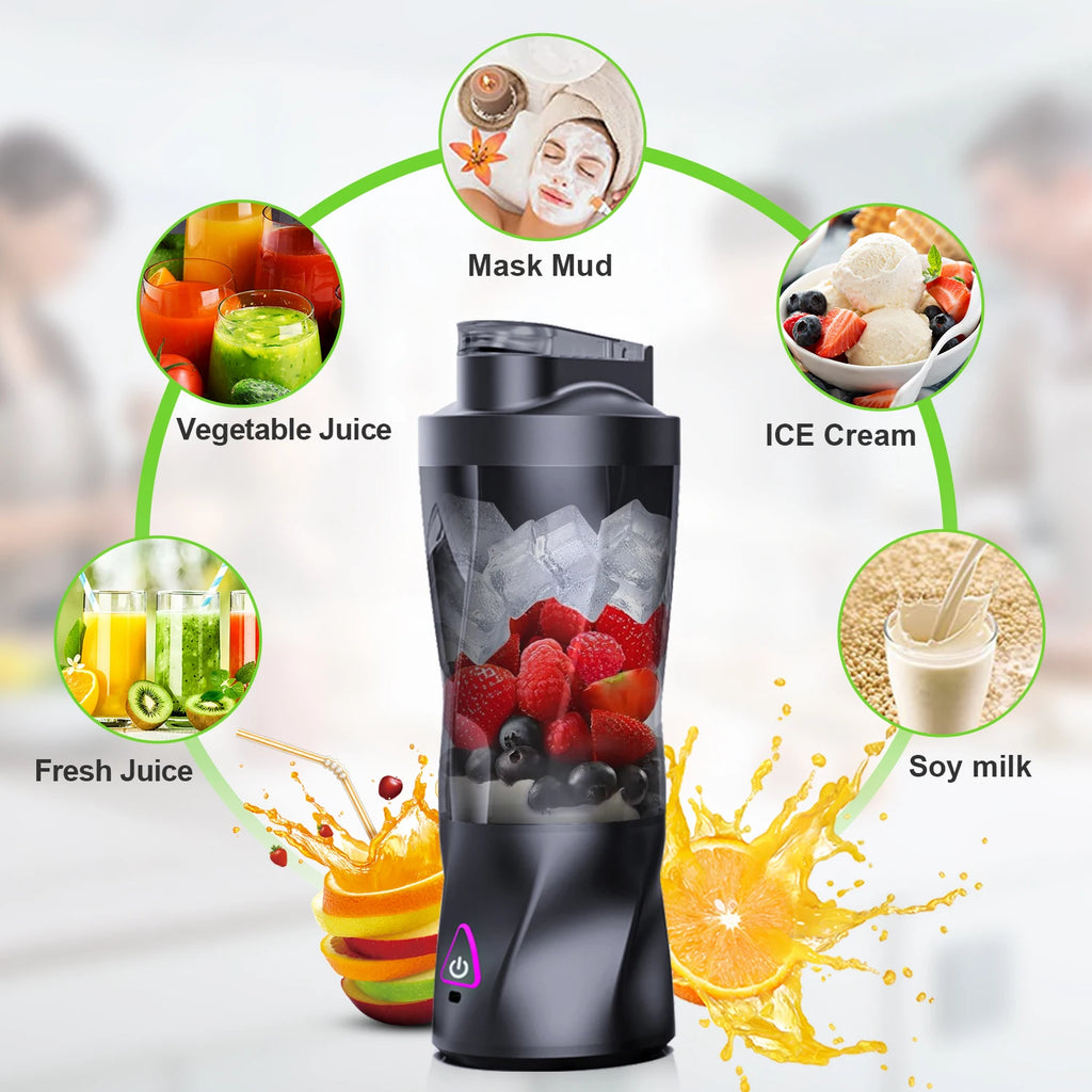 Licuadora Portátil WinLe Pro ✨ | 700 ml Recargable USB para Smoothies