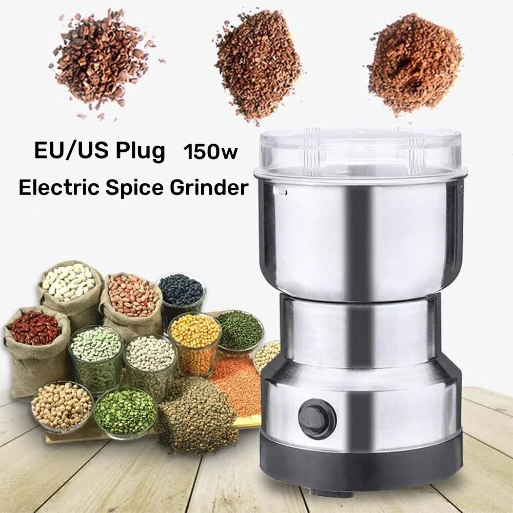 Molinillo Eléctrico Pro ✨ | Café, Especias y Semillas de Acero Inoxidable