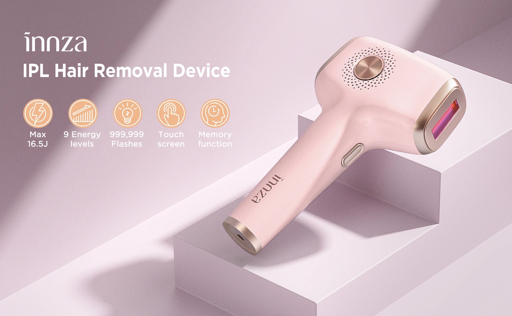 Depiladora IPL INNZA Pro ✨ | Enfriamiento Ice Cooling y 999.999 Pulsos
