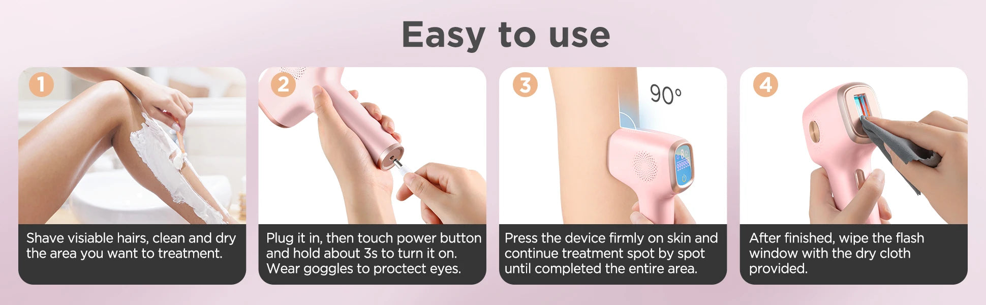 Depiladora IPL INNZA Pro ✨ | Enfriamiento Ice Cooling y 999.999 Pulsos